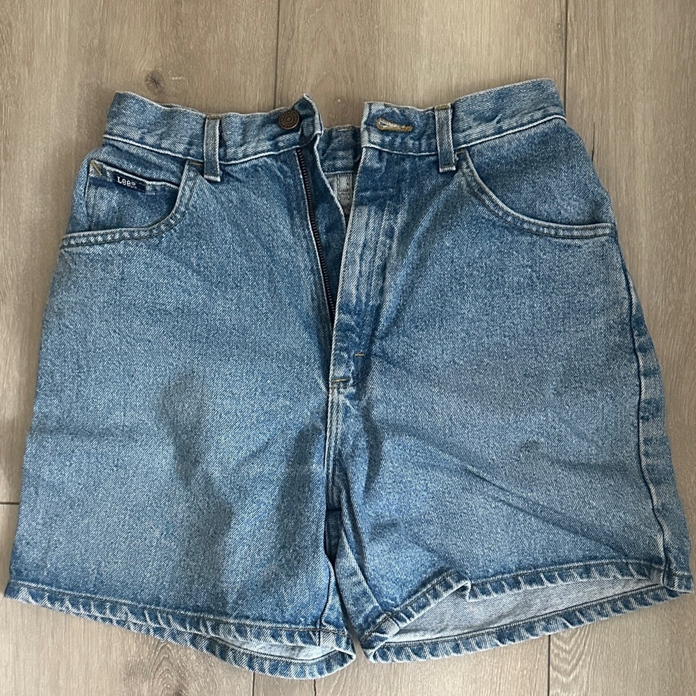 Blue Denim Shorts